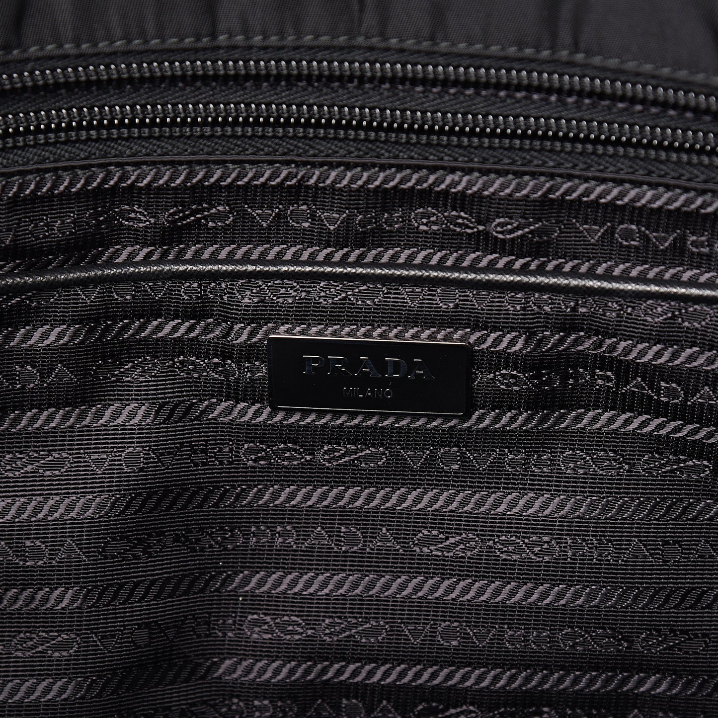 Nylon Vela Tote Black