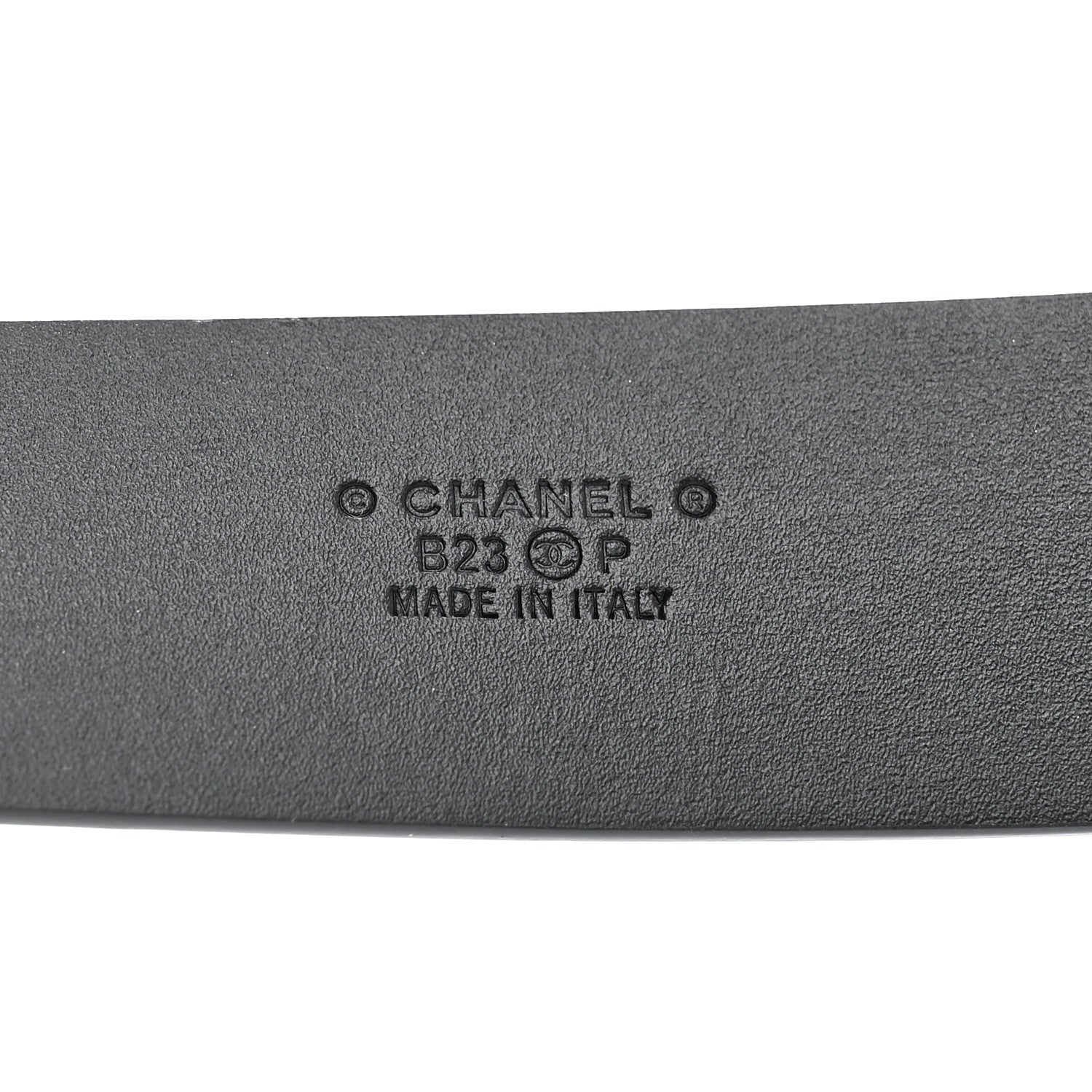 Chanel Calfskin Crystal CC Belt 90 36 Black 3 of 8