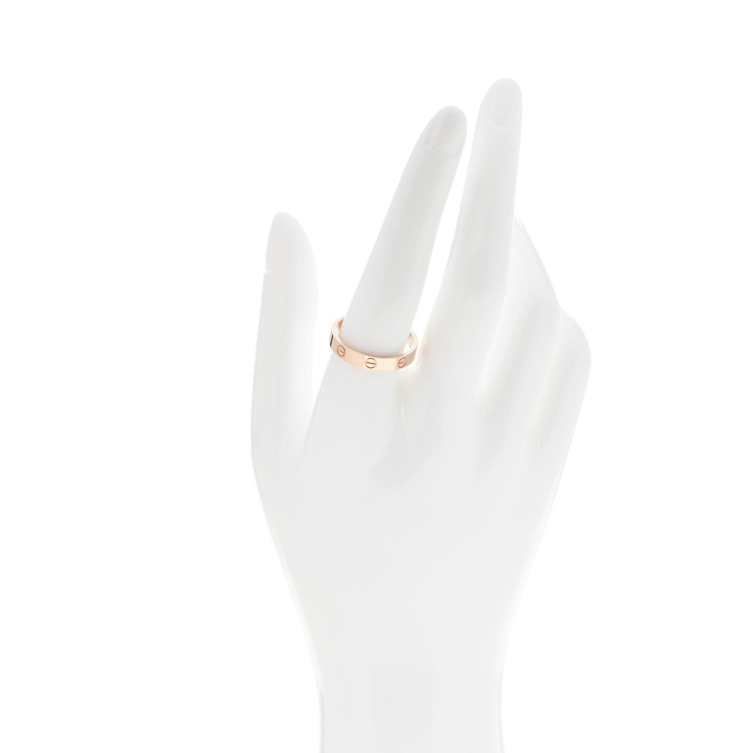 Cartier 18K Pink Gold 3.5mm LOVE Wedding Band Ring 60 9 2 of 4