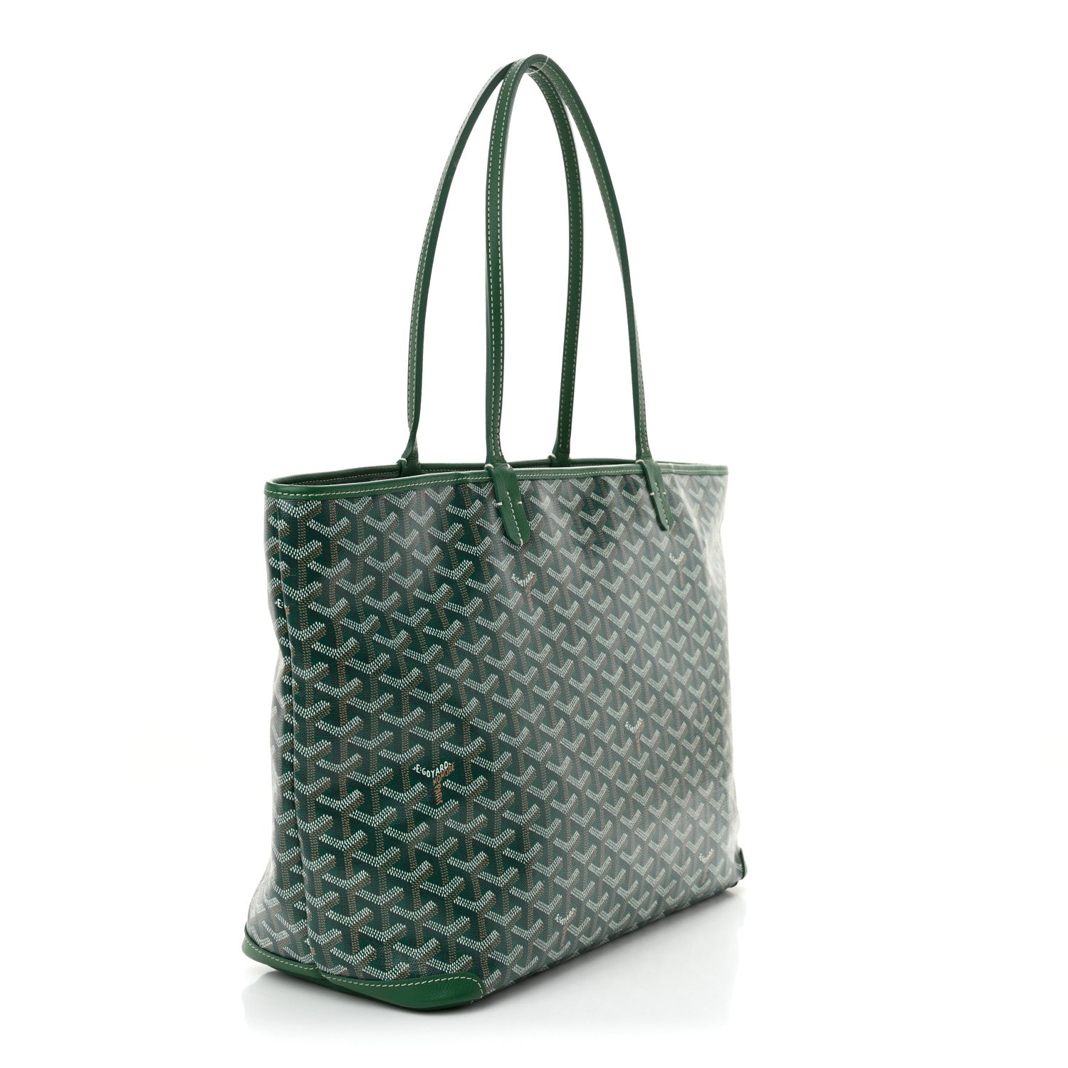 Goyard Goyardine Artois MM Green 3 of 12