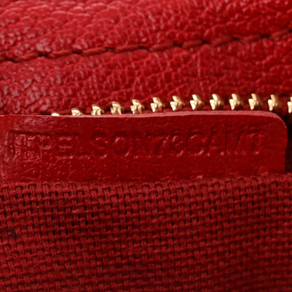 Burberry Haymarket Check Mini Hartham Crossbody Red 8 of 14