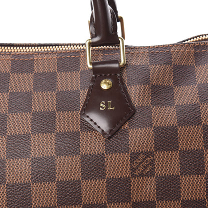 Louis Vuitton Damier Ebene Speedy Bandouliere 30 7 of 10