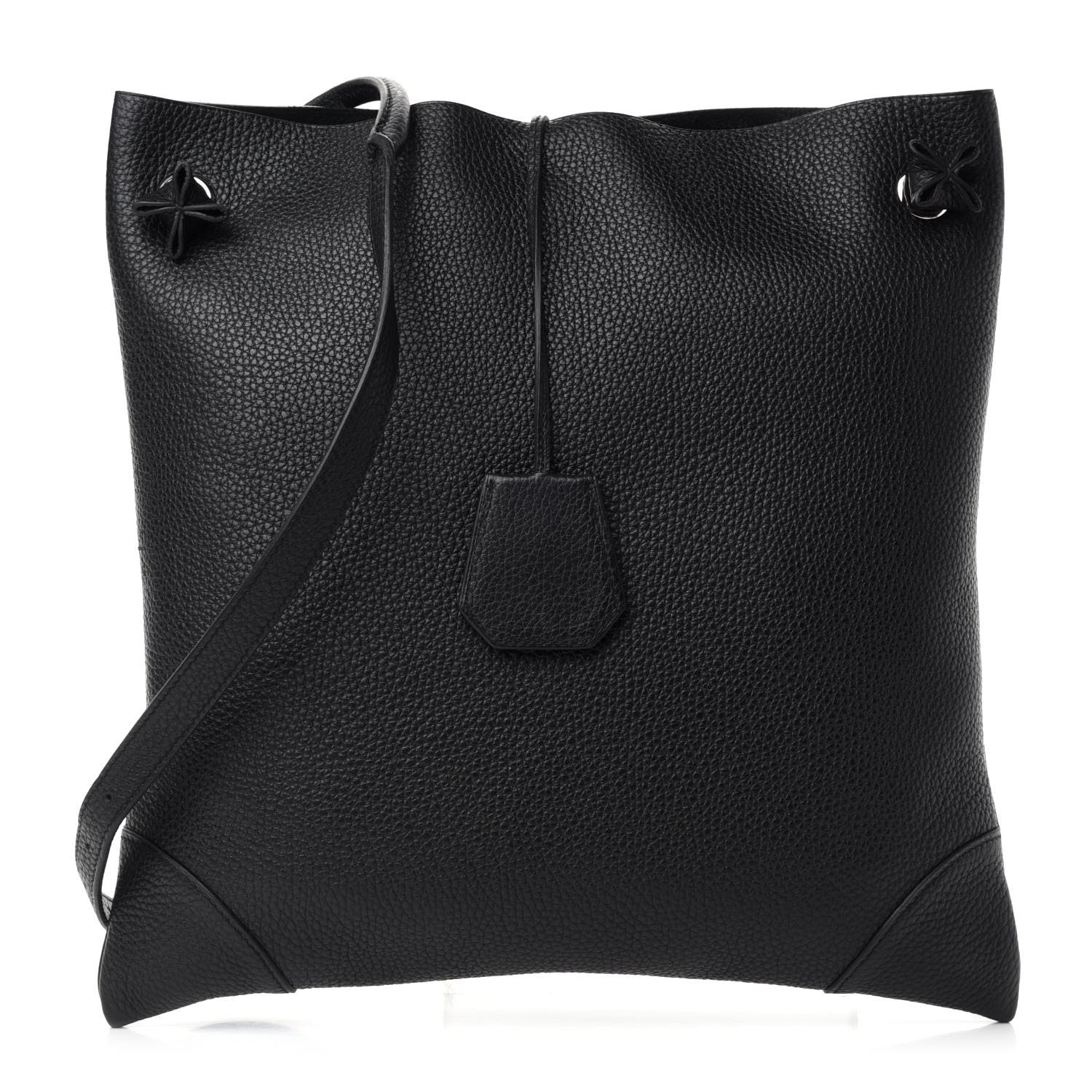 Hermes Taurillon Clemence Silkycity 33 Black 1 of 9