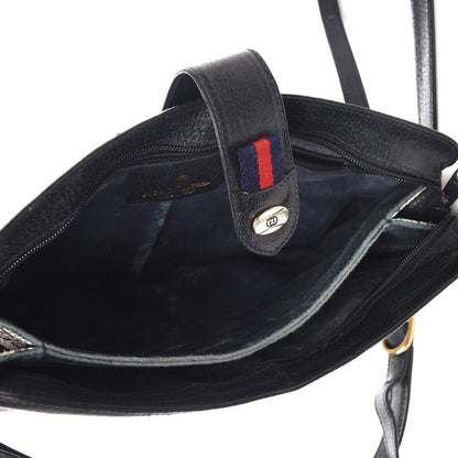 Gucci GG Plus Monogram Web Shoulder Bag Navy 5 of 13
