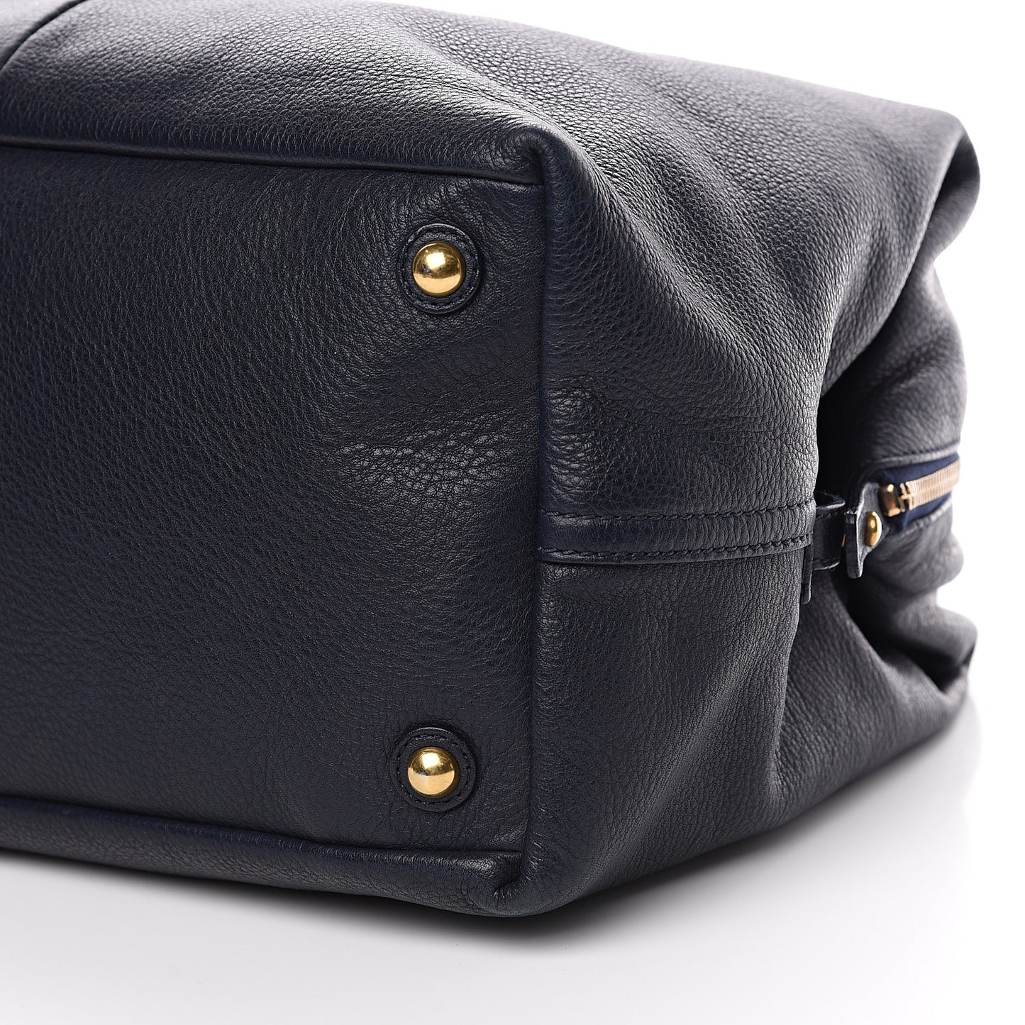 Lambskin Medium Easy Sac Navy