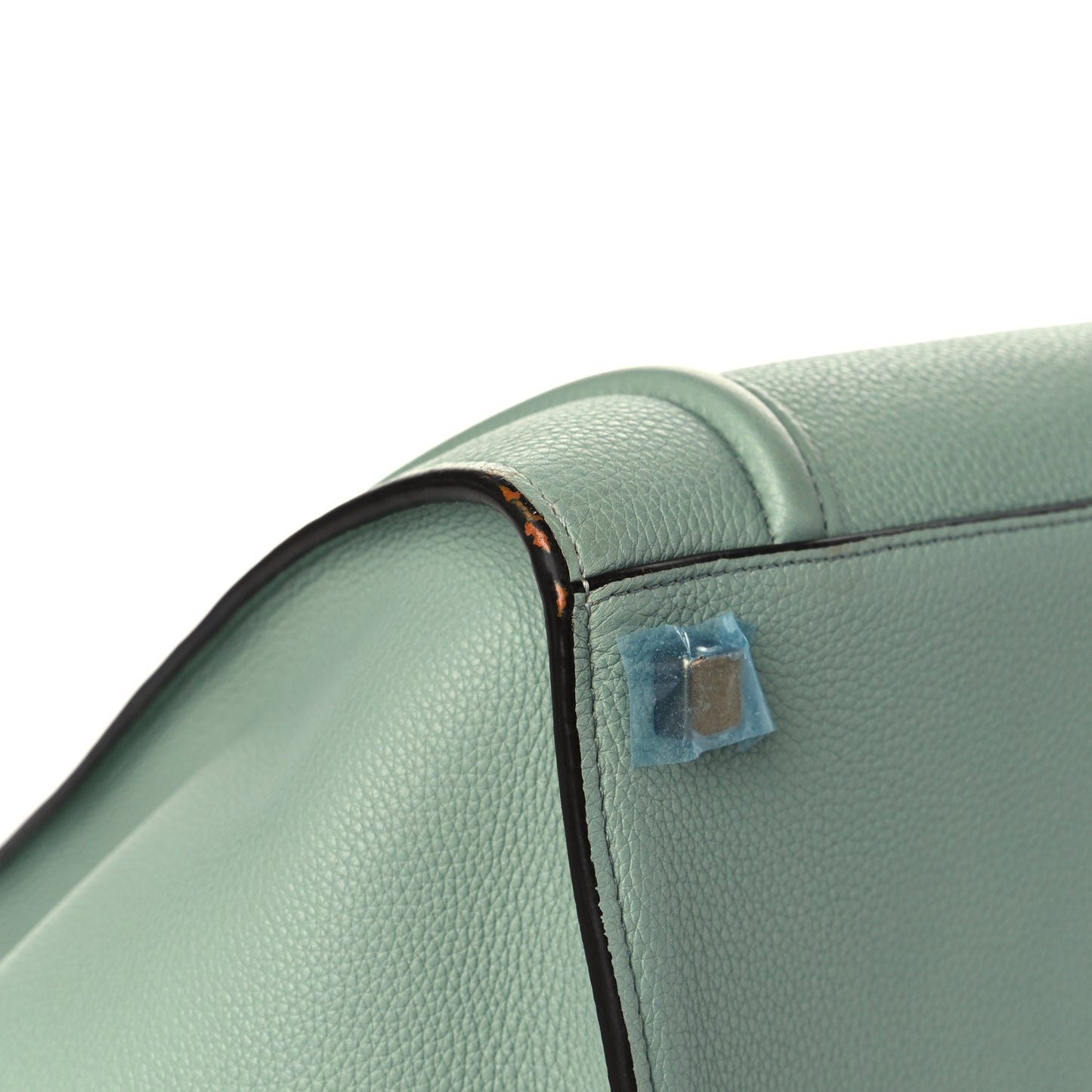 Baby Grained Calfskin Medium Phantom Luggage Jade