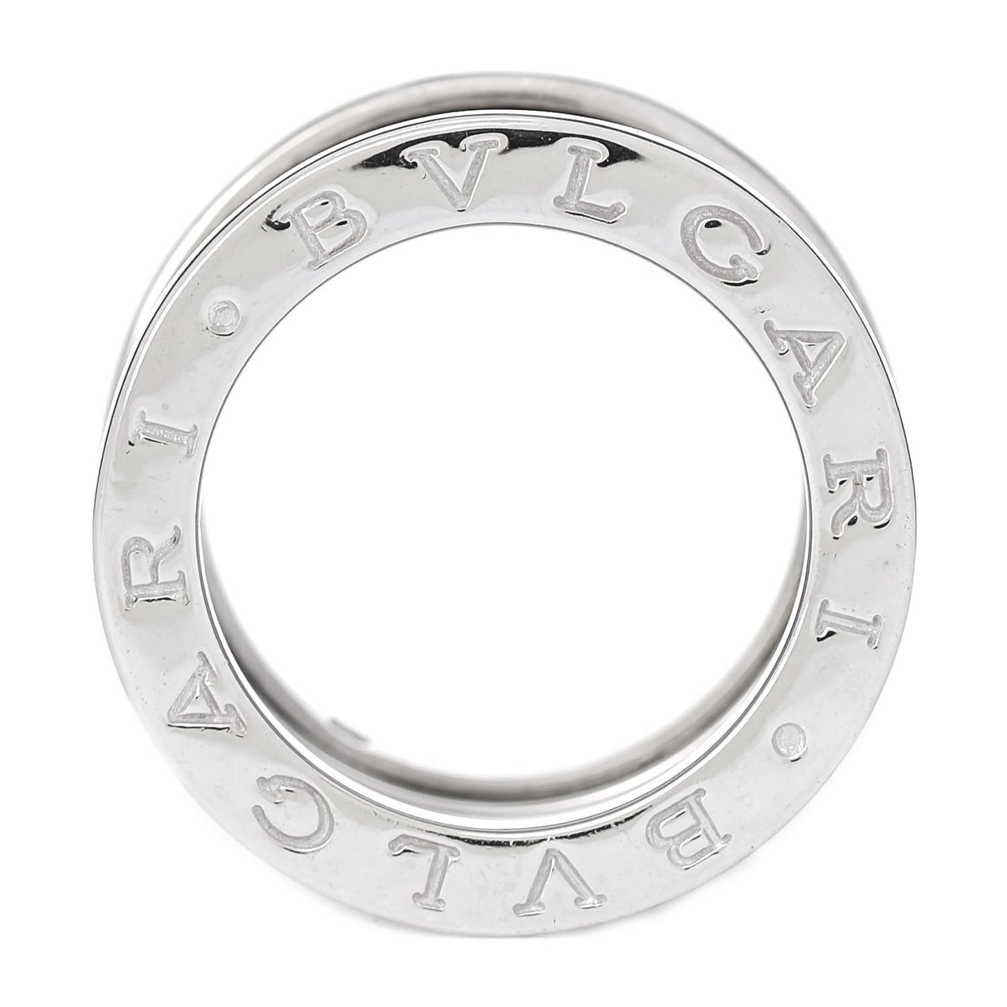18K White Gold B.Zero1 Four-Band Ring 48 4.25
