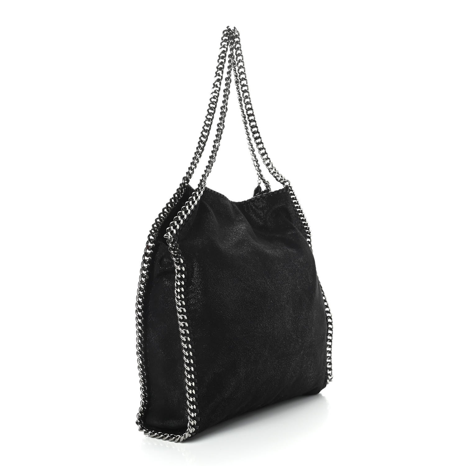 Stella McCartney Shaggy Deer Falabella Tote Black 3 of 9