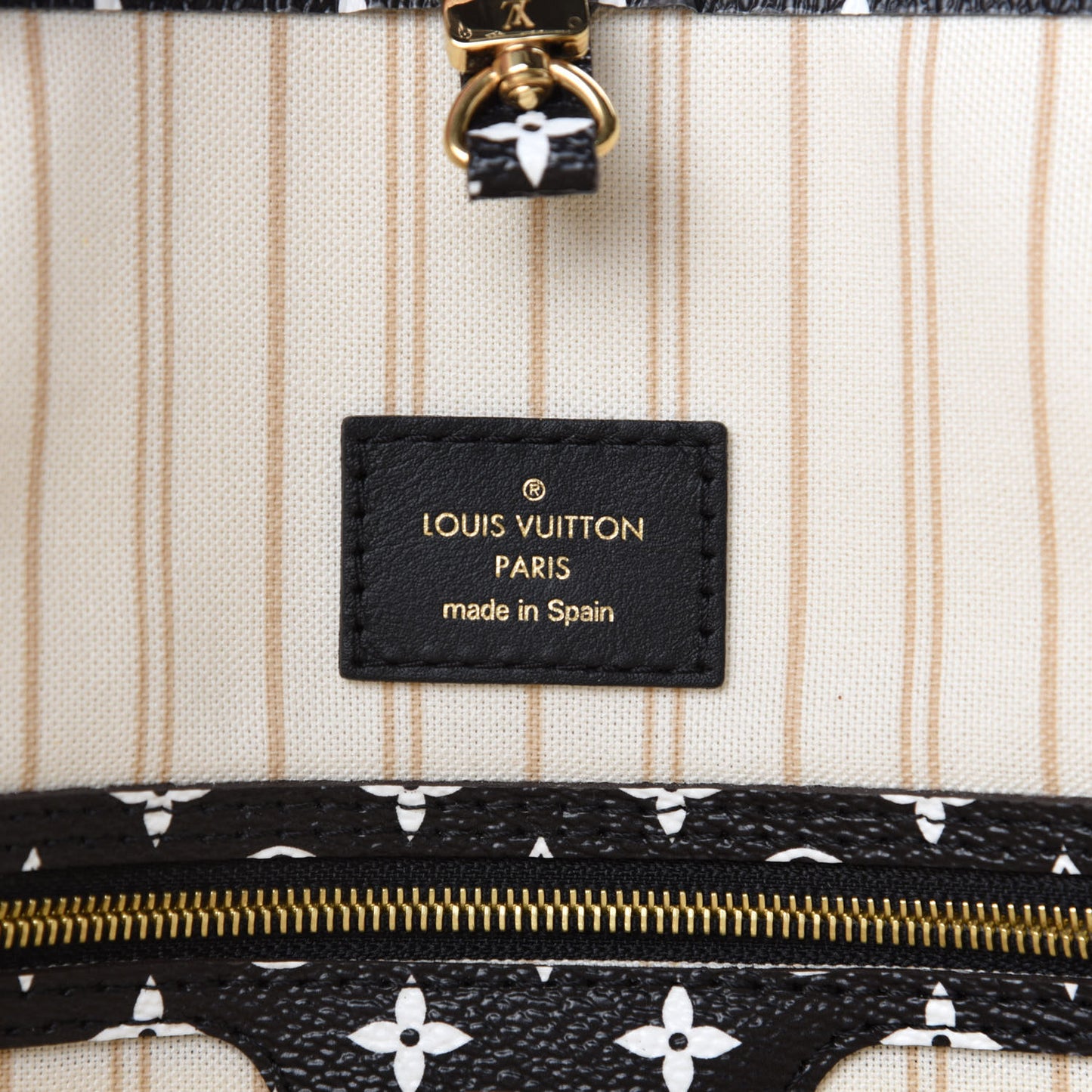 Monogram Giant Jungle Neverfull MM Ivory
