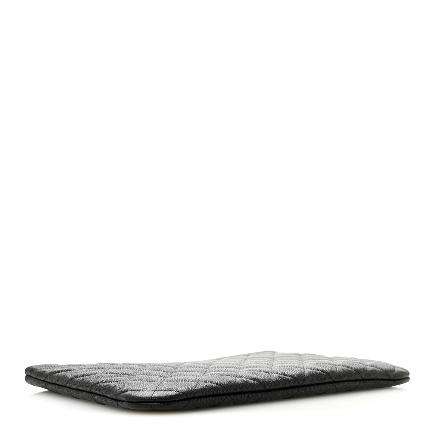 Caviar Quilted Medium Cosmetic Case Black