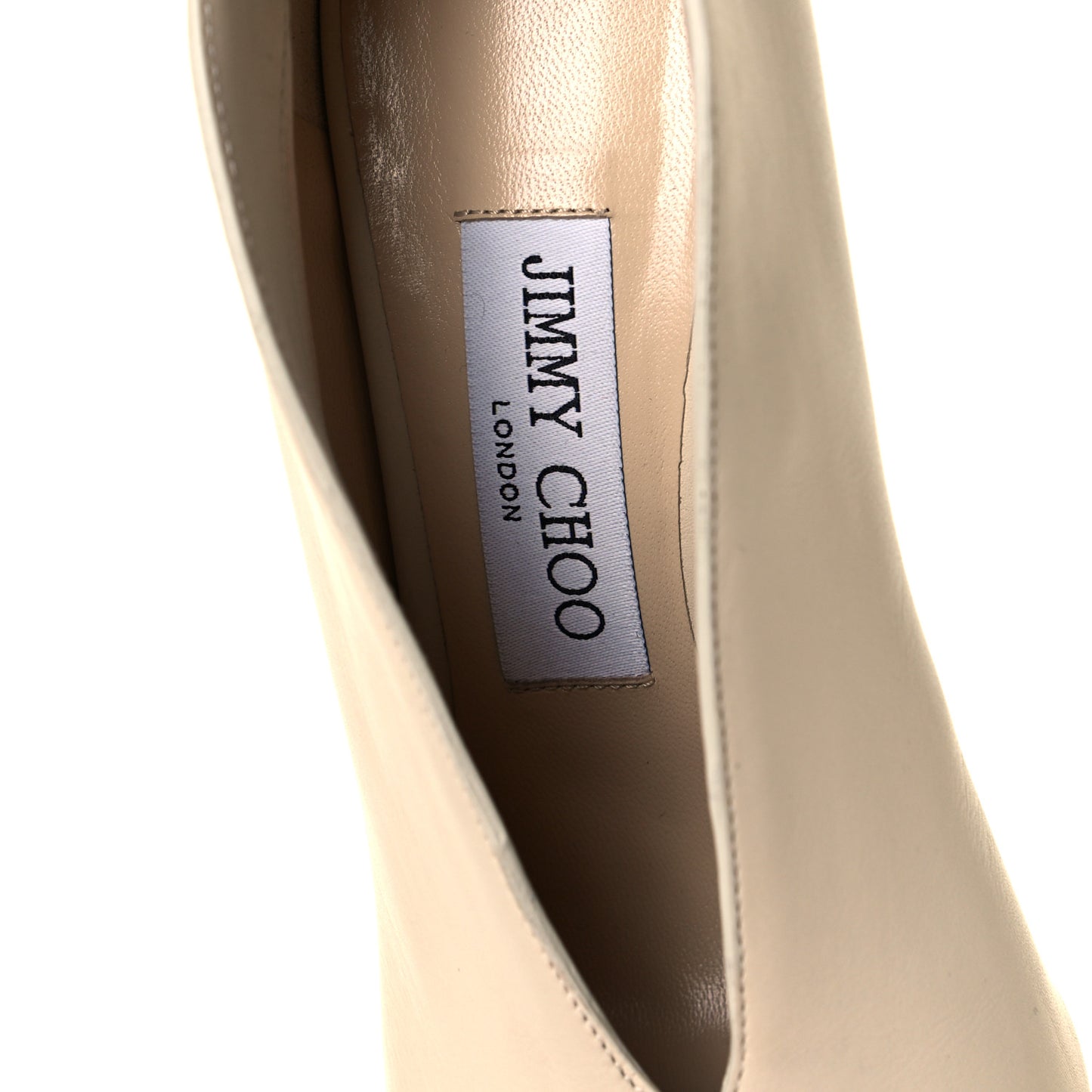 Calfskin Lark 100 Ankle Strap Pumps 35.5 White