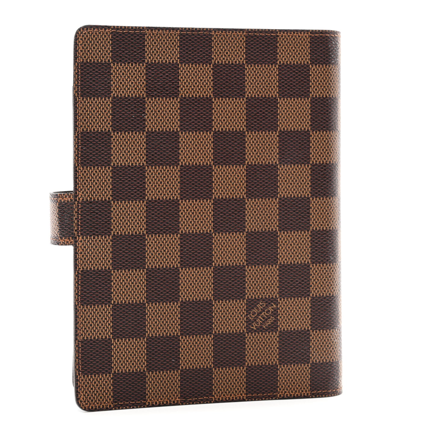Damier Ebene Medium Ring Agenda Cover