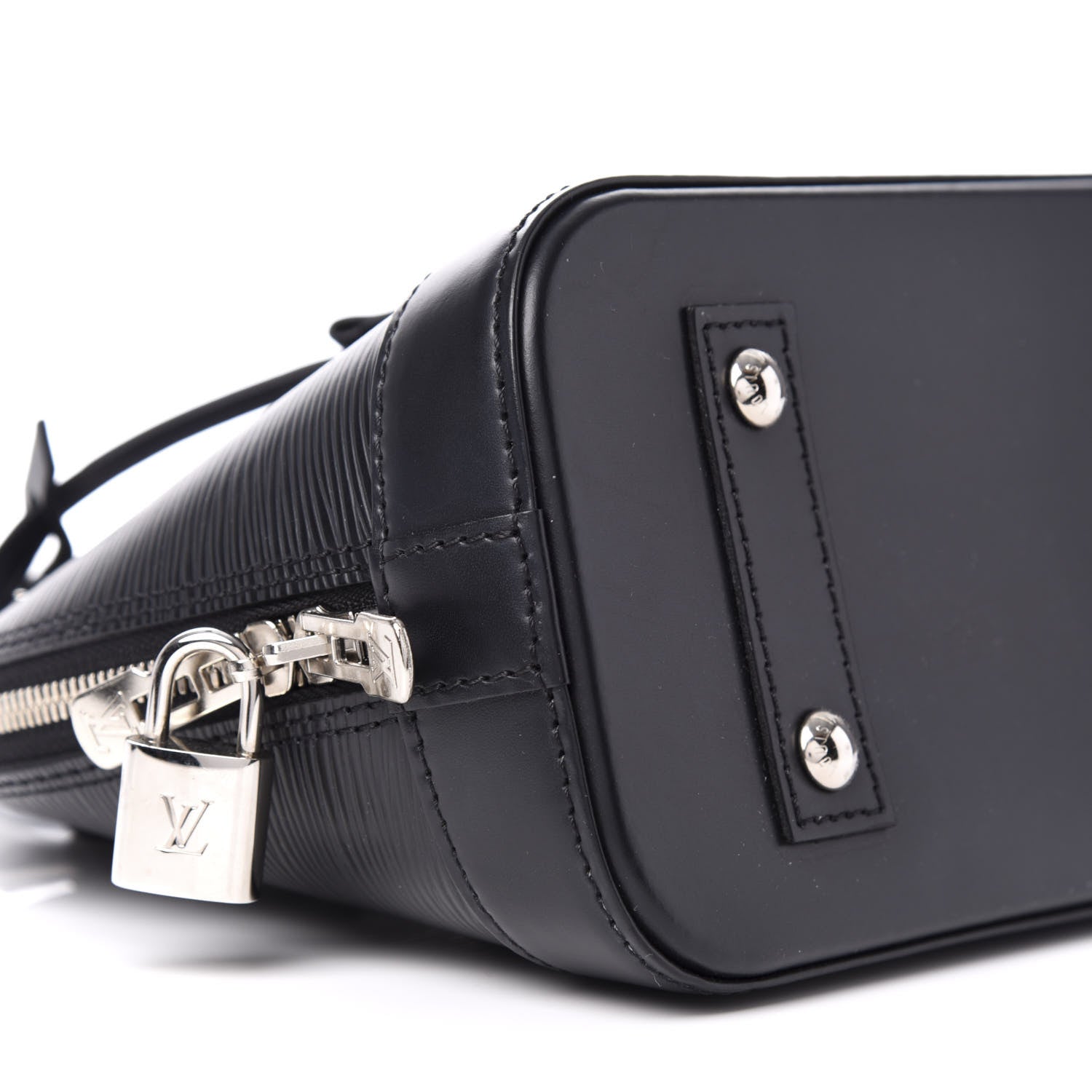 Louis Vuitton Epi Alma BB Black 7 of 9