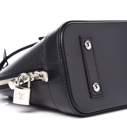Louis Vuitton Epi Alma BB Black 7 of 9