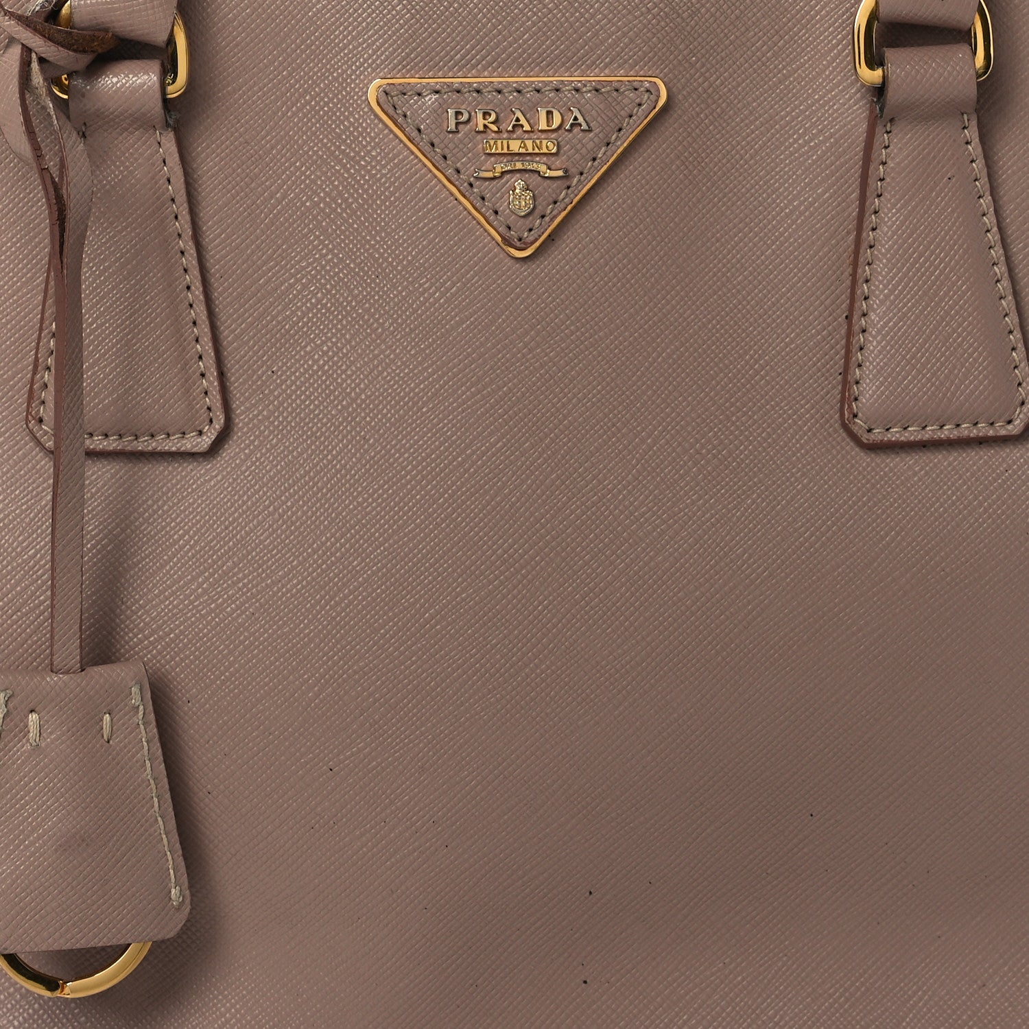 Prada Saffiano Small Galleria Double Zip Tote Cammeo 7 of 17