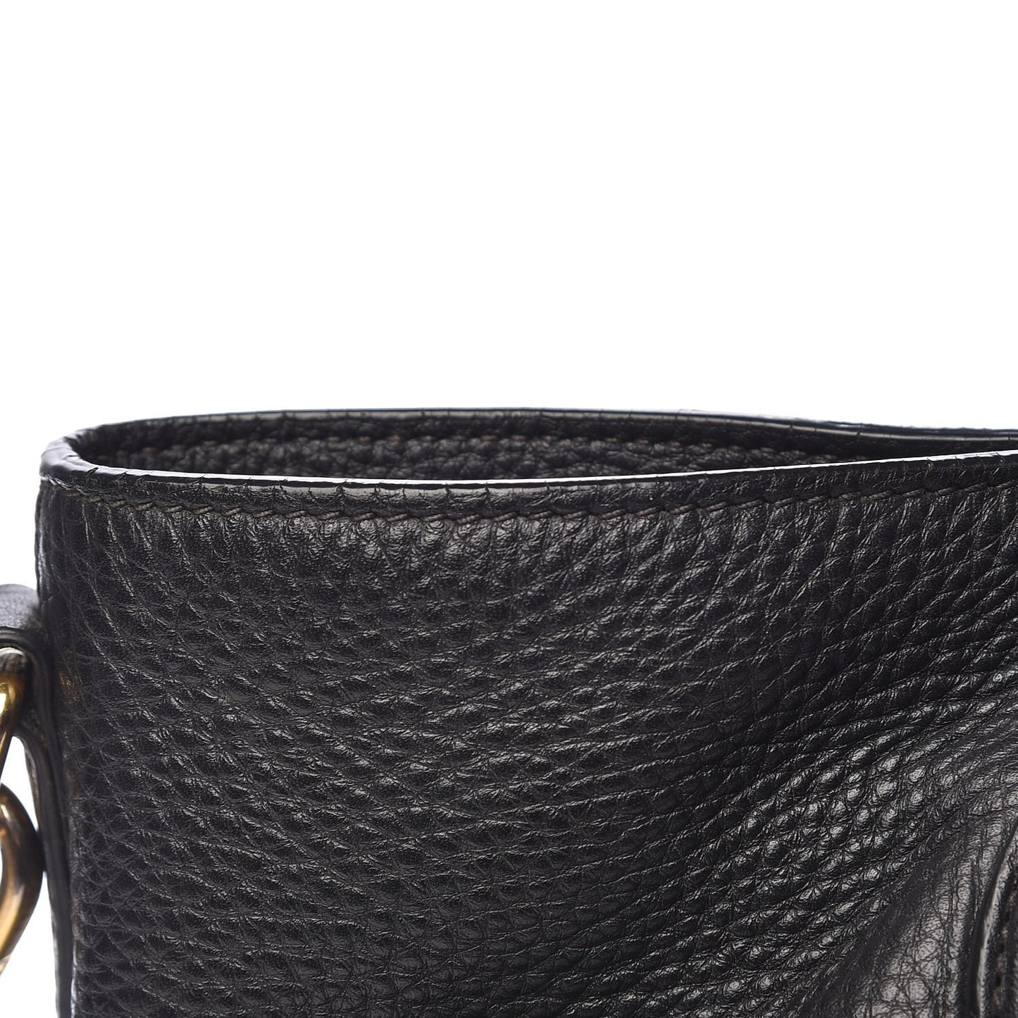 Vitello Daino Tote Black
