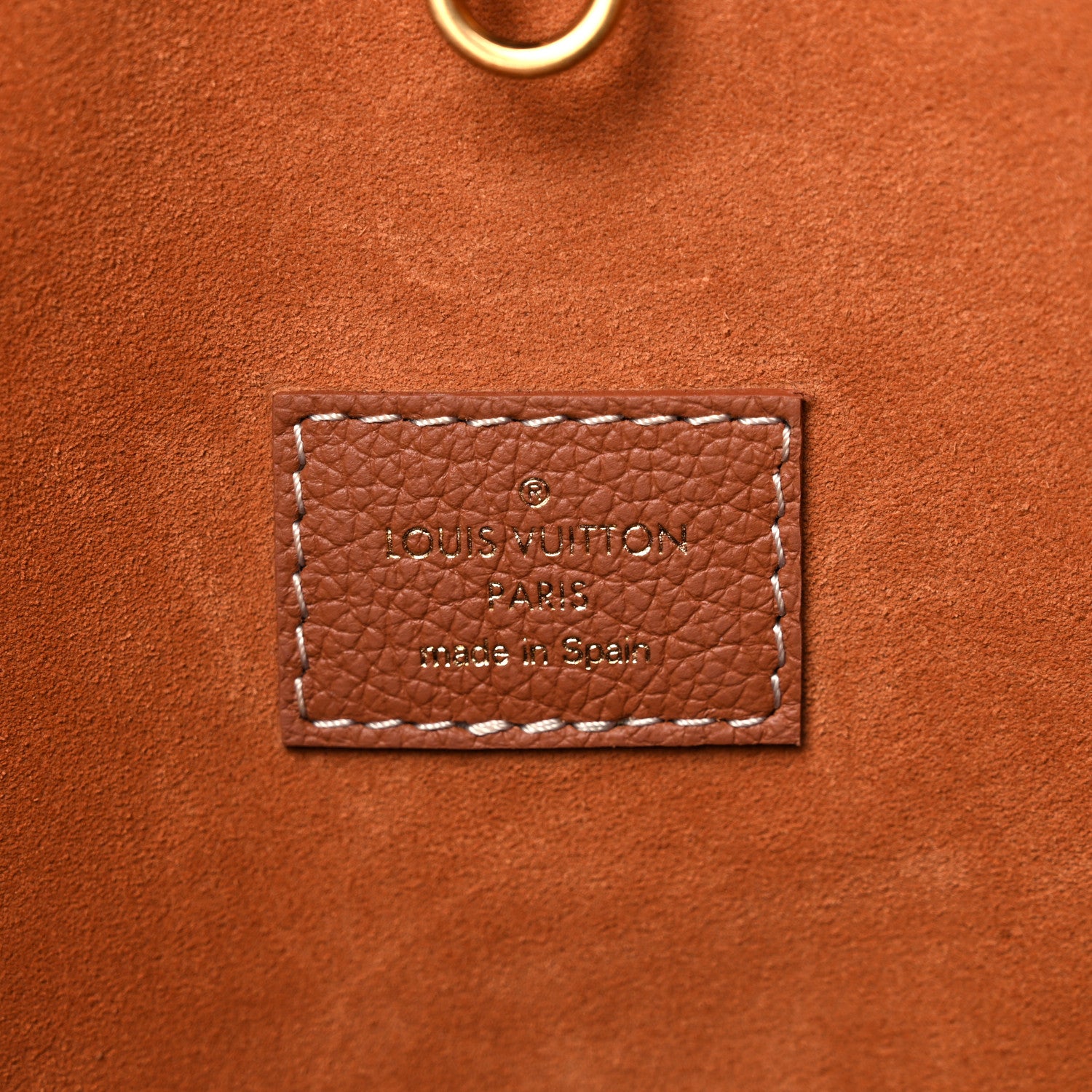 Louis Vuitton Grained Calfskin Low Key Hobo MM Cognac 7 of 11