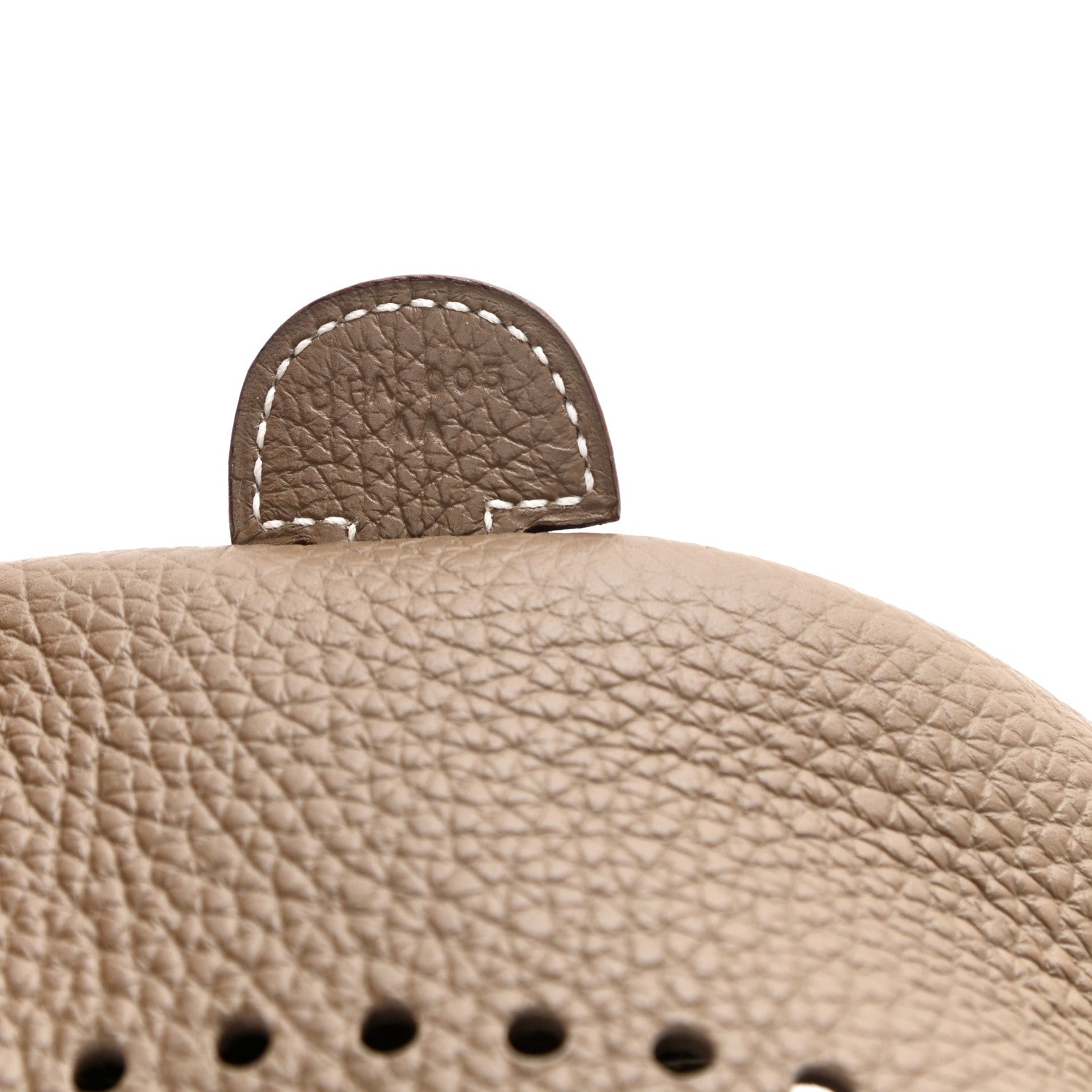 Hermes Taurillon Clemence Evelyne III PM Etoupe 6 of 8