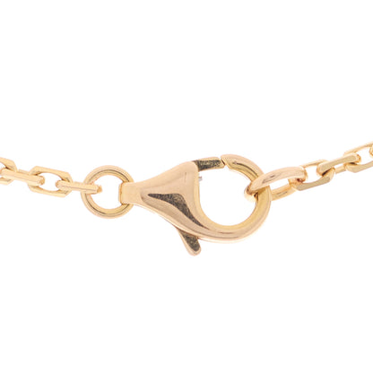 Cartier 18K Pink Gold Diamond Interlocking LOVE Necklace 5 of 10