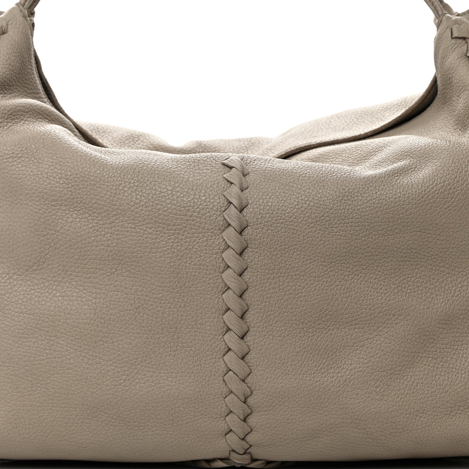 Bottega Veneta Washed Cervo Deerskin Large Hobo Light Grey 8 of 15