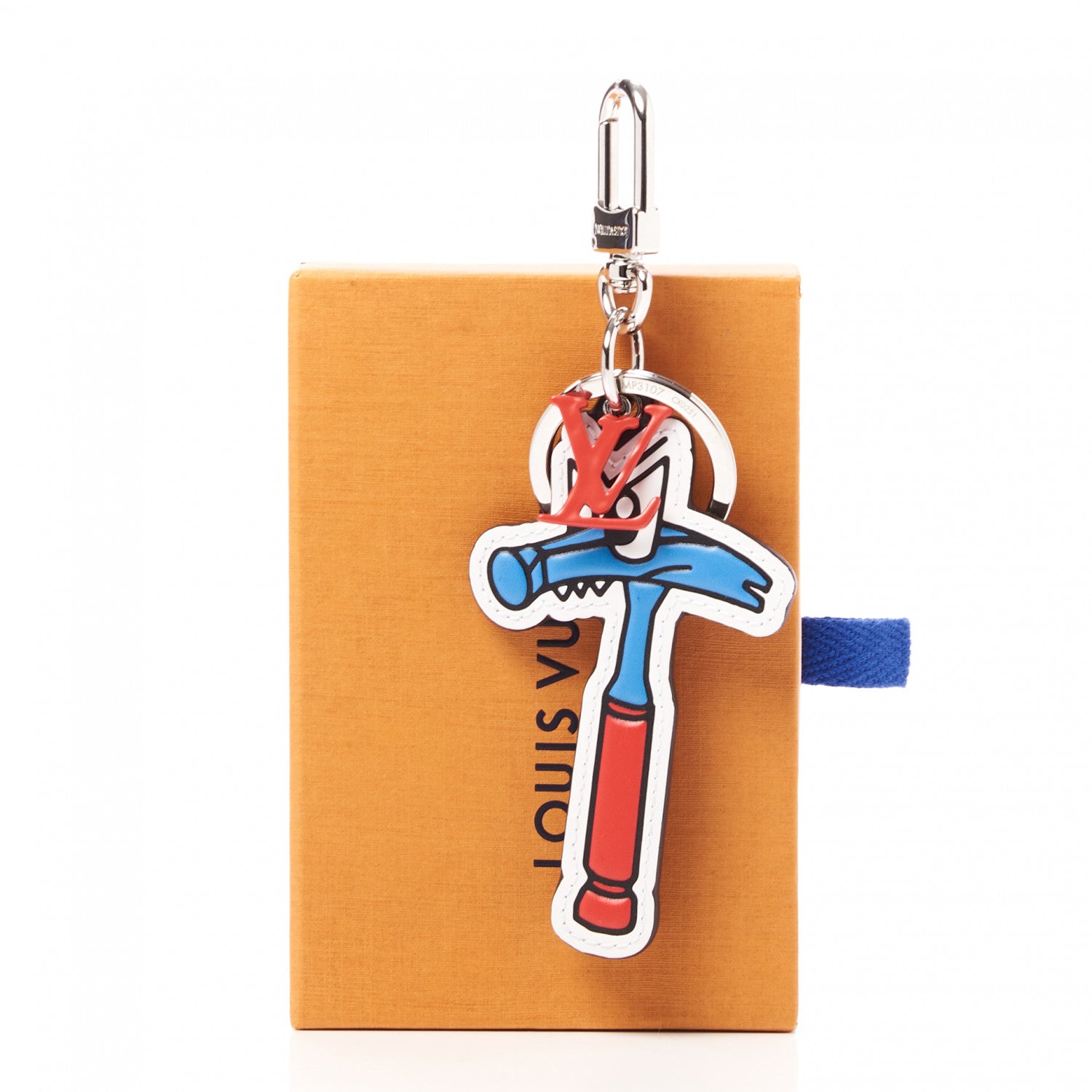 Louis Vuitton Calfskin Monogram Hammer Bag Charm Key Holder 5 of 5