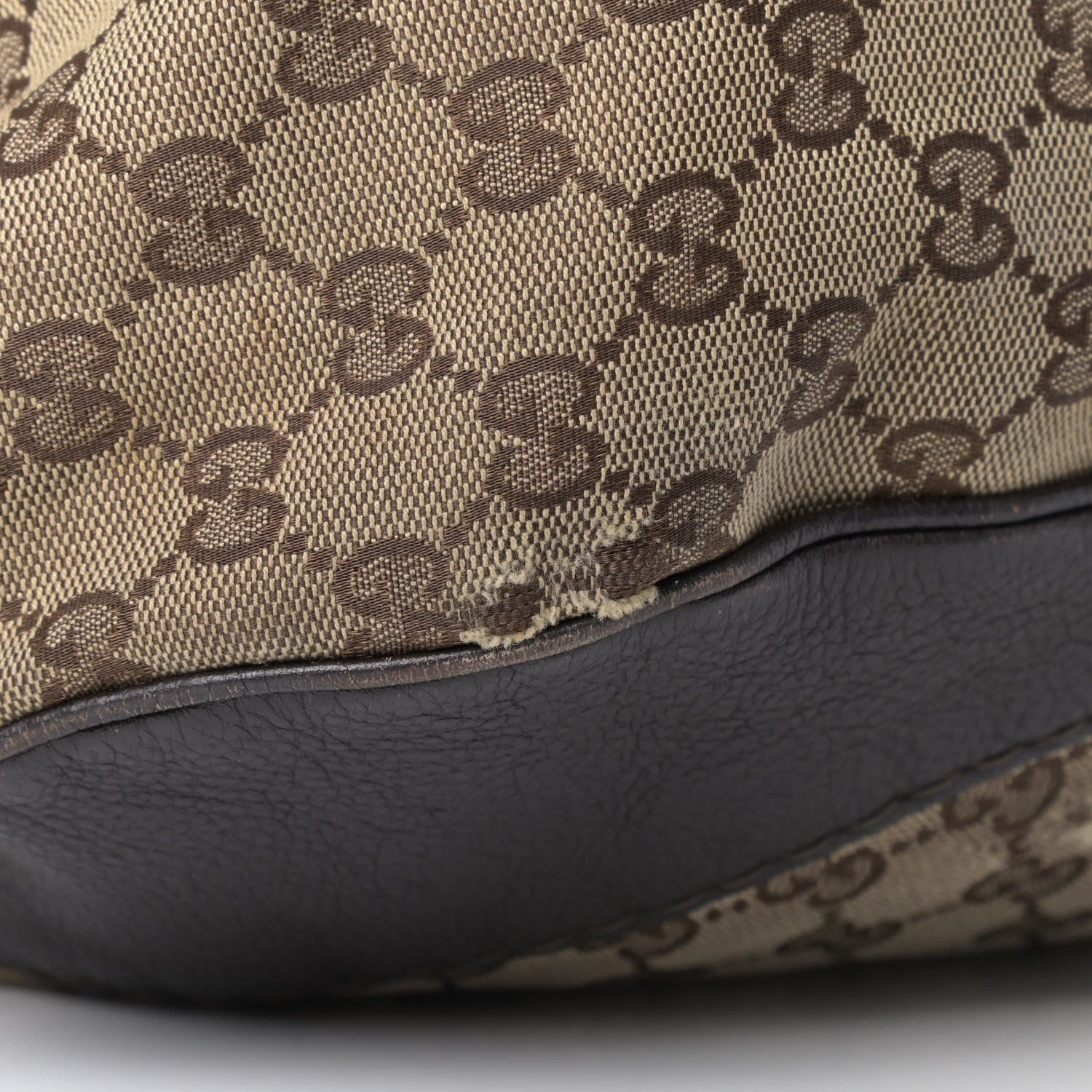 Gucci Monogram Medium Charlotte Hobo Brown 6 of 9
