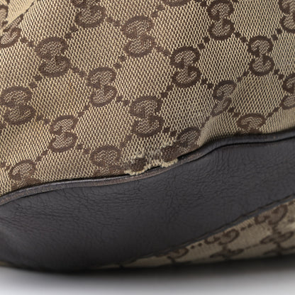 Gucci Monogram Medium Charlotte Hobo Brown 6 of 9