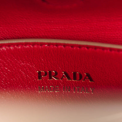 Prada Saffiano Cuir Small Double Bag Cammeo Fuoco 6 of 7