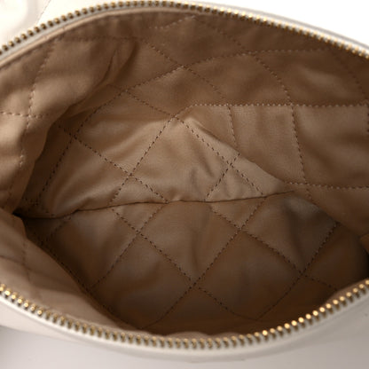 Chanel Shiny Calfskin Quilted Small Chanel 22 White 7 of 11