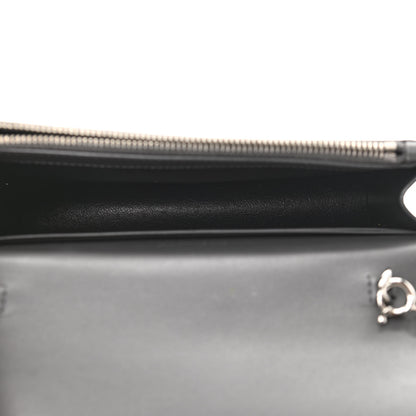 Saint Laurent Smooth Calfskin Classic Monogram Kate Tassel Chain Wallet Asphalt 5 of 9