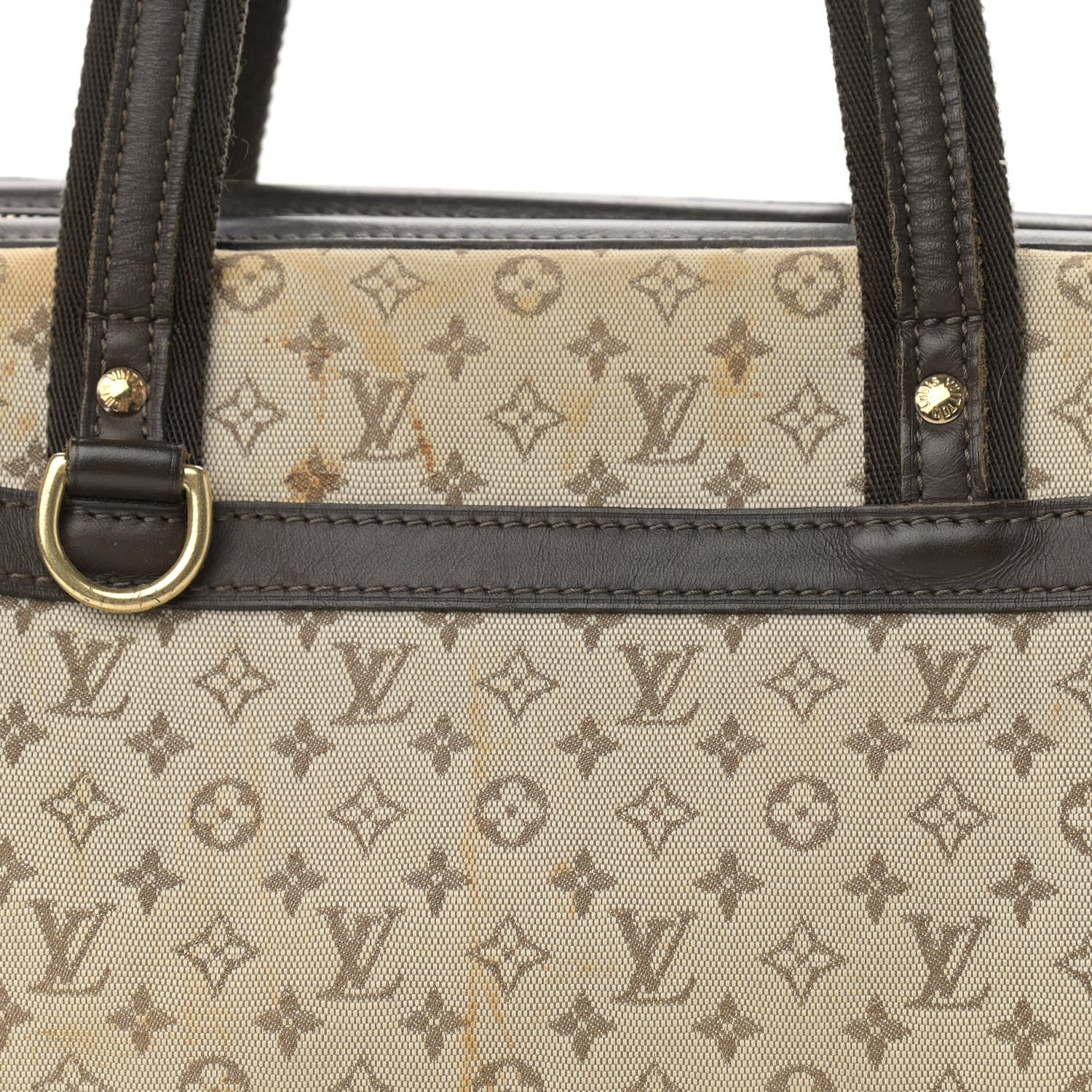 Louis Vuitton Mini Monogram Josephine PM Light Kaki 8 of 19
