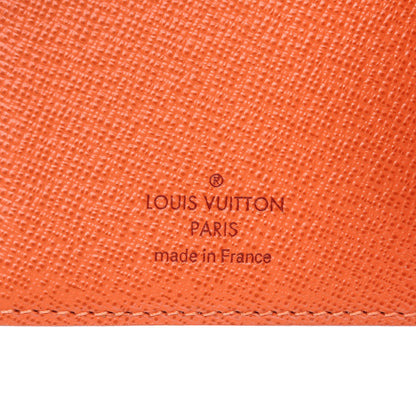 Louis Vuitton Monogram Multicolor Joey Wallet White Orange 6 of 7