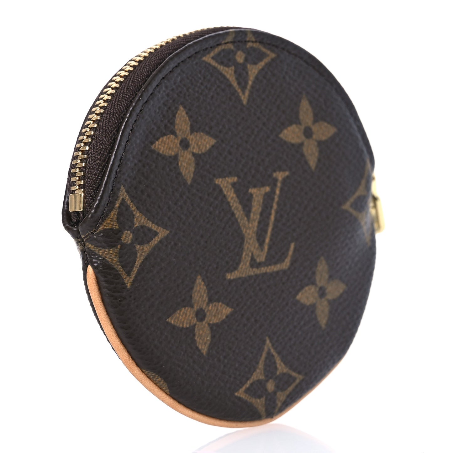 Monogram Round Coin Purse
