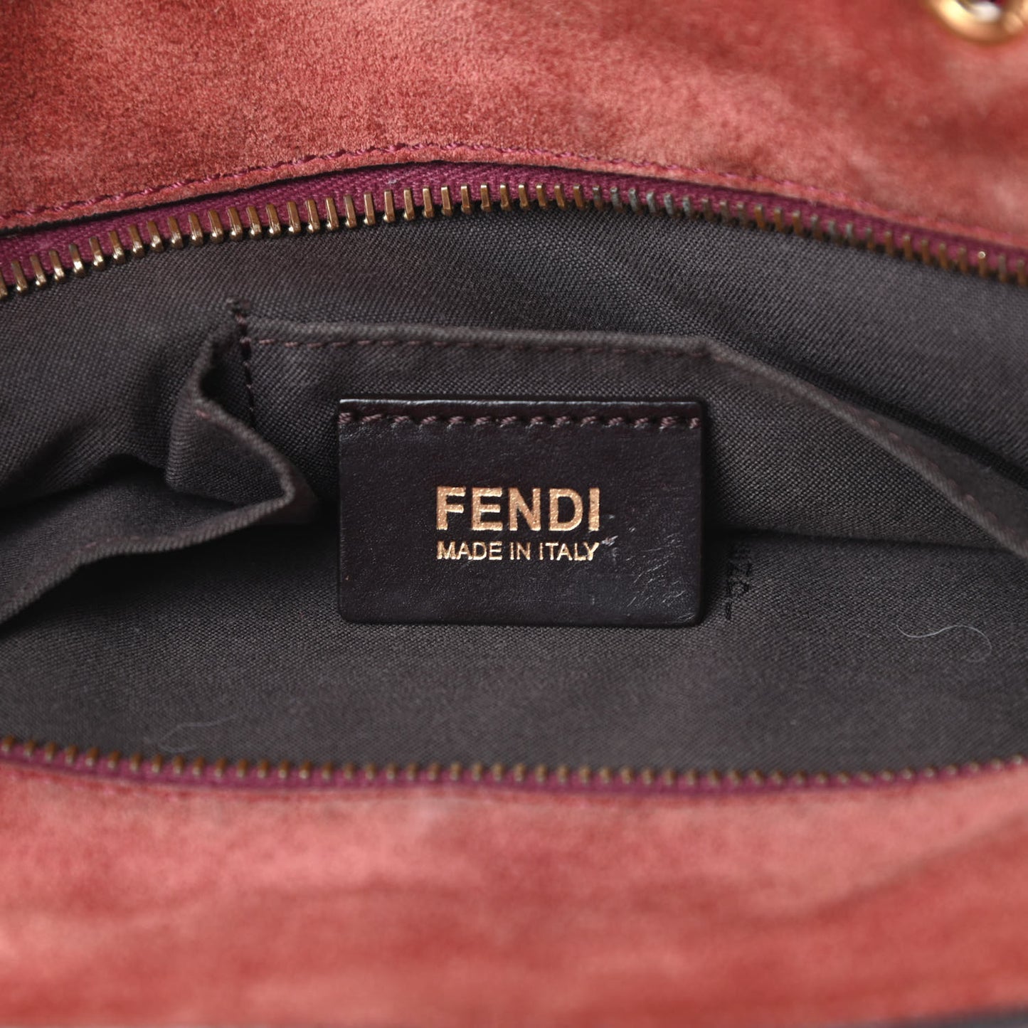 Pequin Vitello Small Shoulder Tote Tobacco Amarena