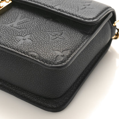 Louis Vuitton Empreinte Metis Wallet On Chain Black 8 of 8