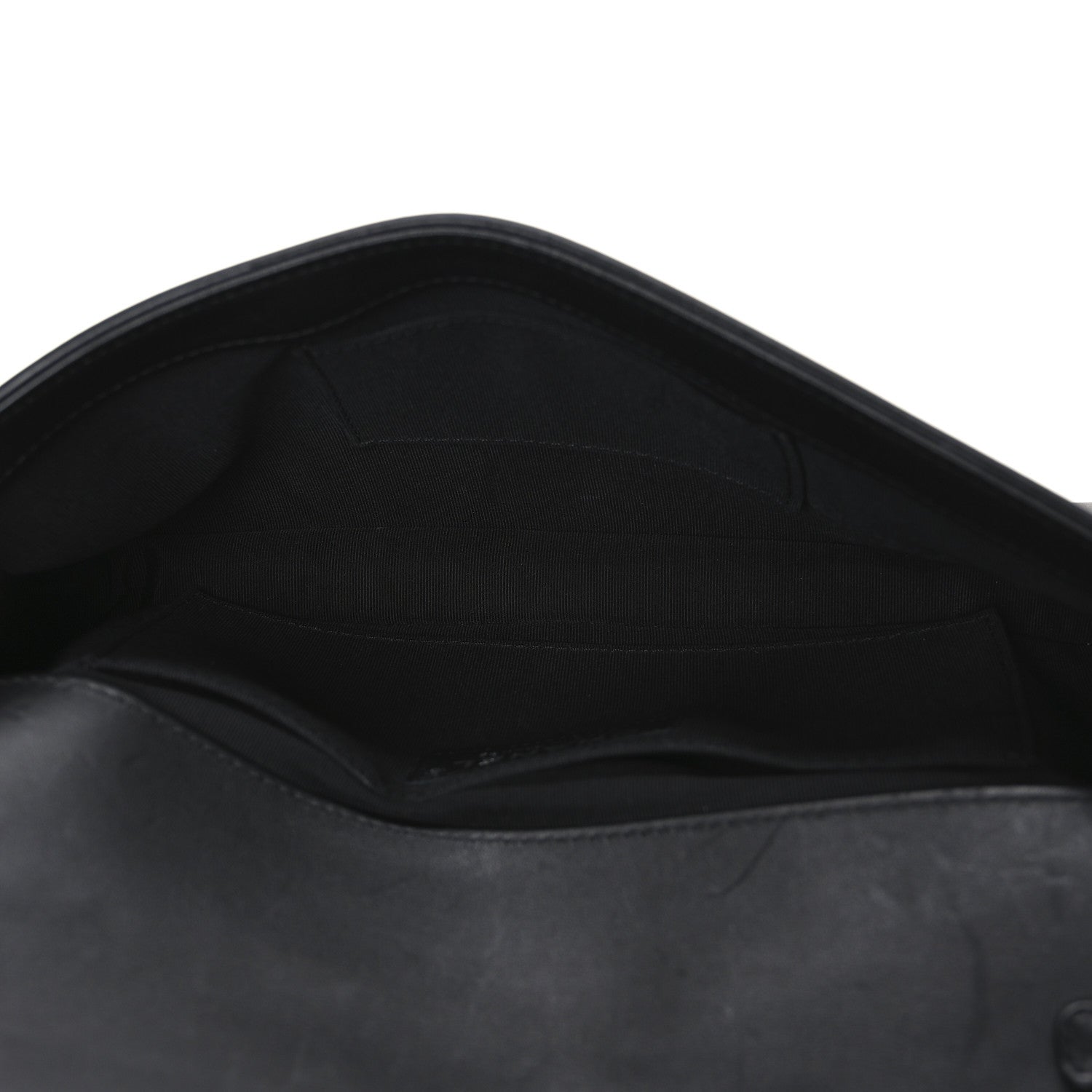 Chanel Calfskin Quilted New Medium Boy Flap So Black 5 of 11