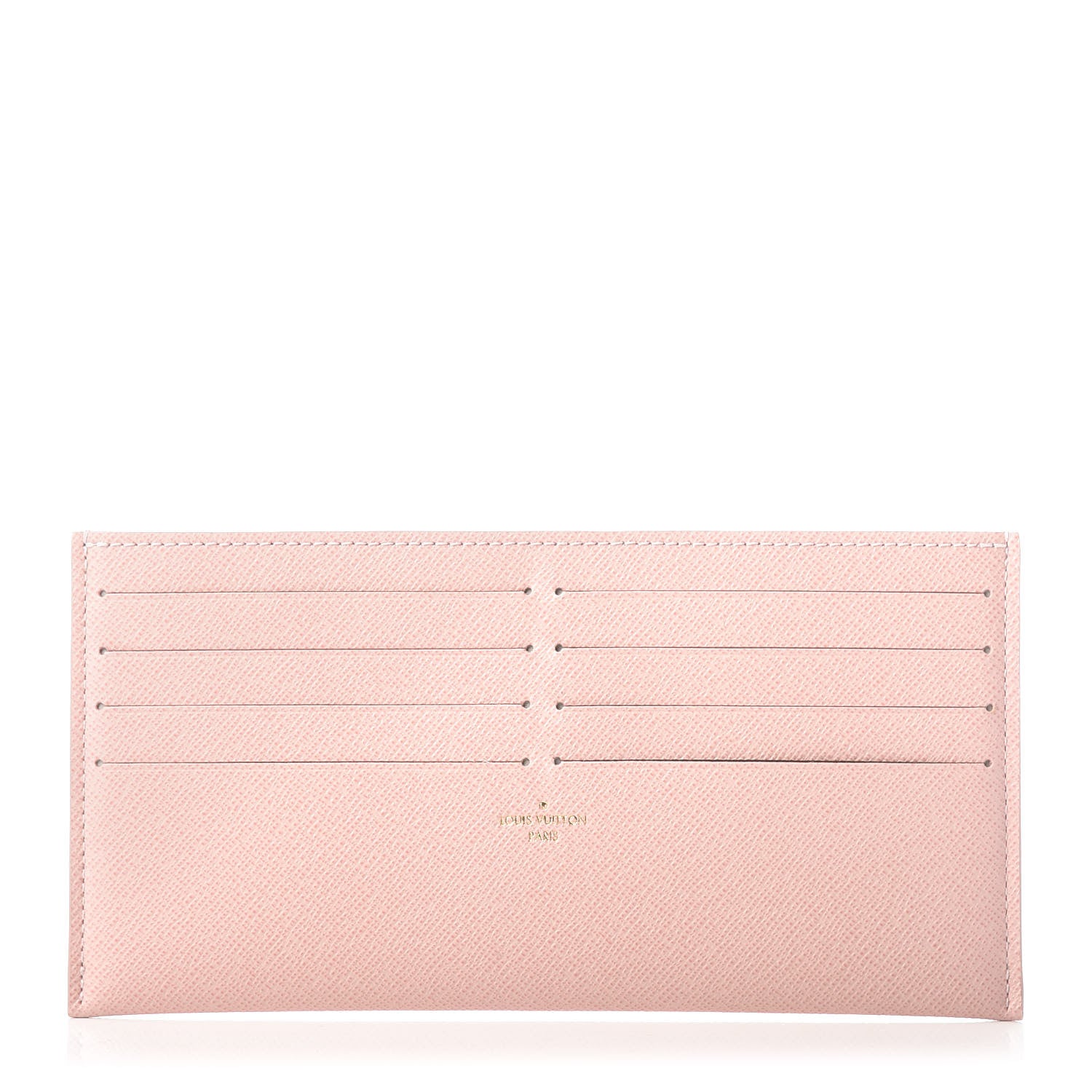 Louis Vuitton Calfskin Felicie Card Holder Insert Rose Ballerine 1 of 6
