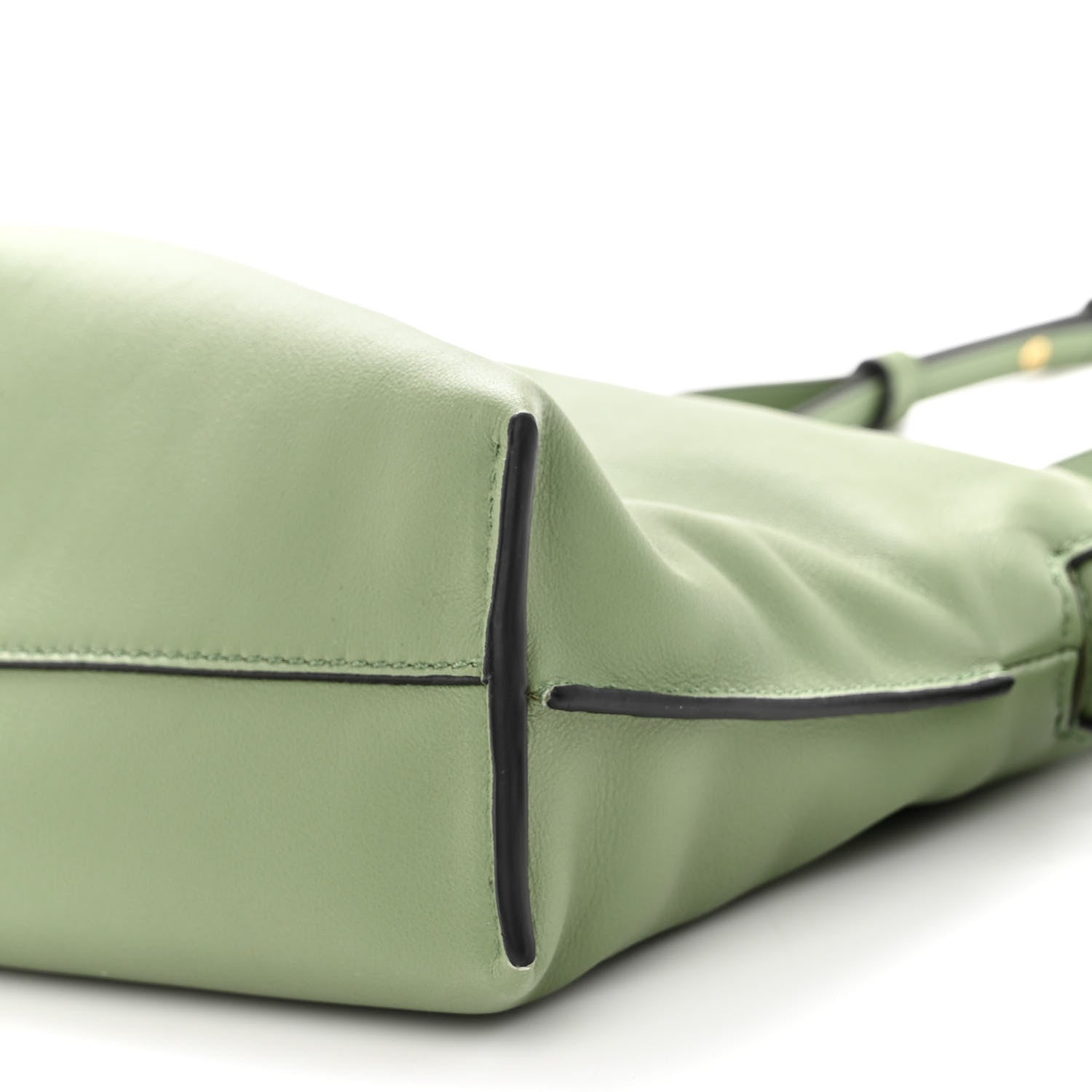 Loewe Calfskin Mini Flamenco Knot Clutch Rosemary 9 of 9