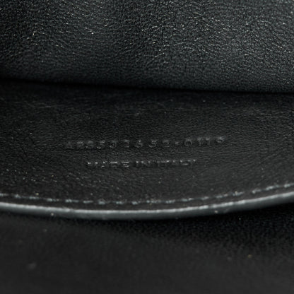 Saint Laurent Suede Matelasse Chevron Monogram Medium Sulpice Beige 8 of 11