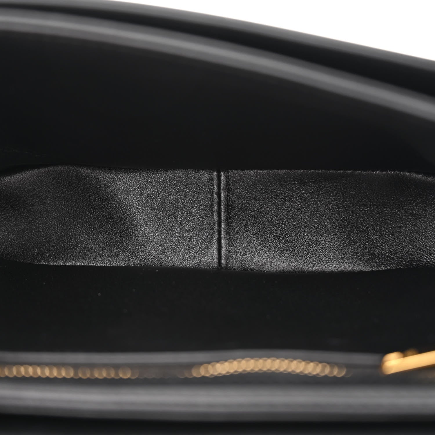 Celine Shiny Calfskin Teen Triomphe Black 5 of 12