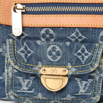 Louis Vuitton Monogram Denim Neo Speedy Blue 8 of 16