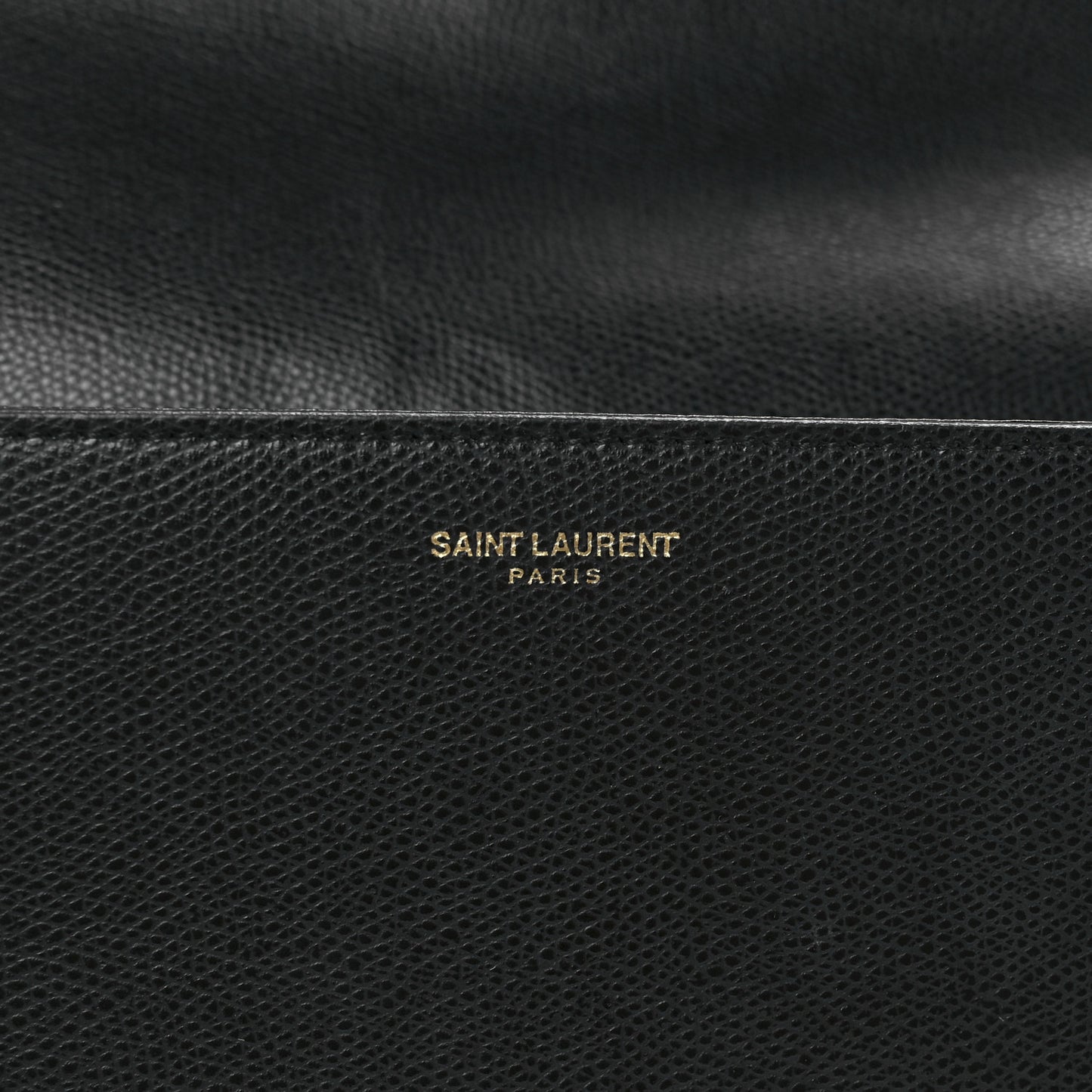 Textured Calfskin Medium Classic Monogram Universite Bag Black
