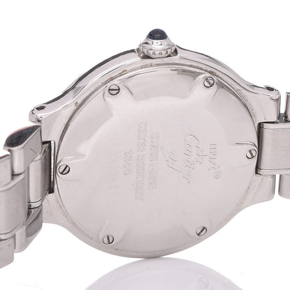Cartier Stainless Steel 28mm Must De 21 Quartz Watch 7 of 12