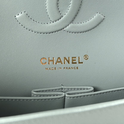 Chanel Caviar Quilted Medium Double Flap Dark Green 6 of 11