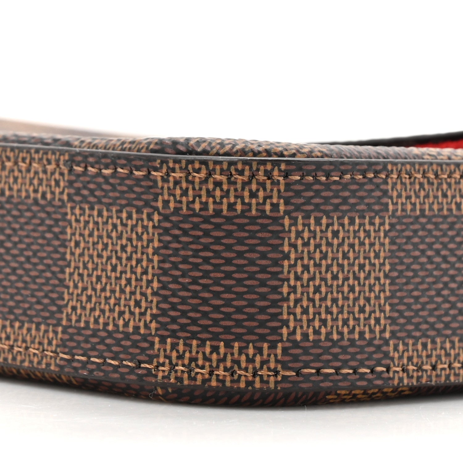 Louis Vuitton Damier Ebene Pochette Felicie Chain Wallet 11 of 12