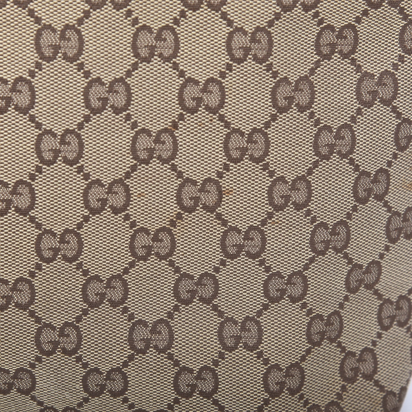 Monogram Large Bucket Tote Dark Brown