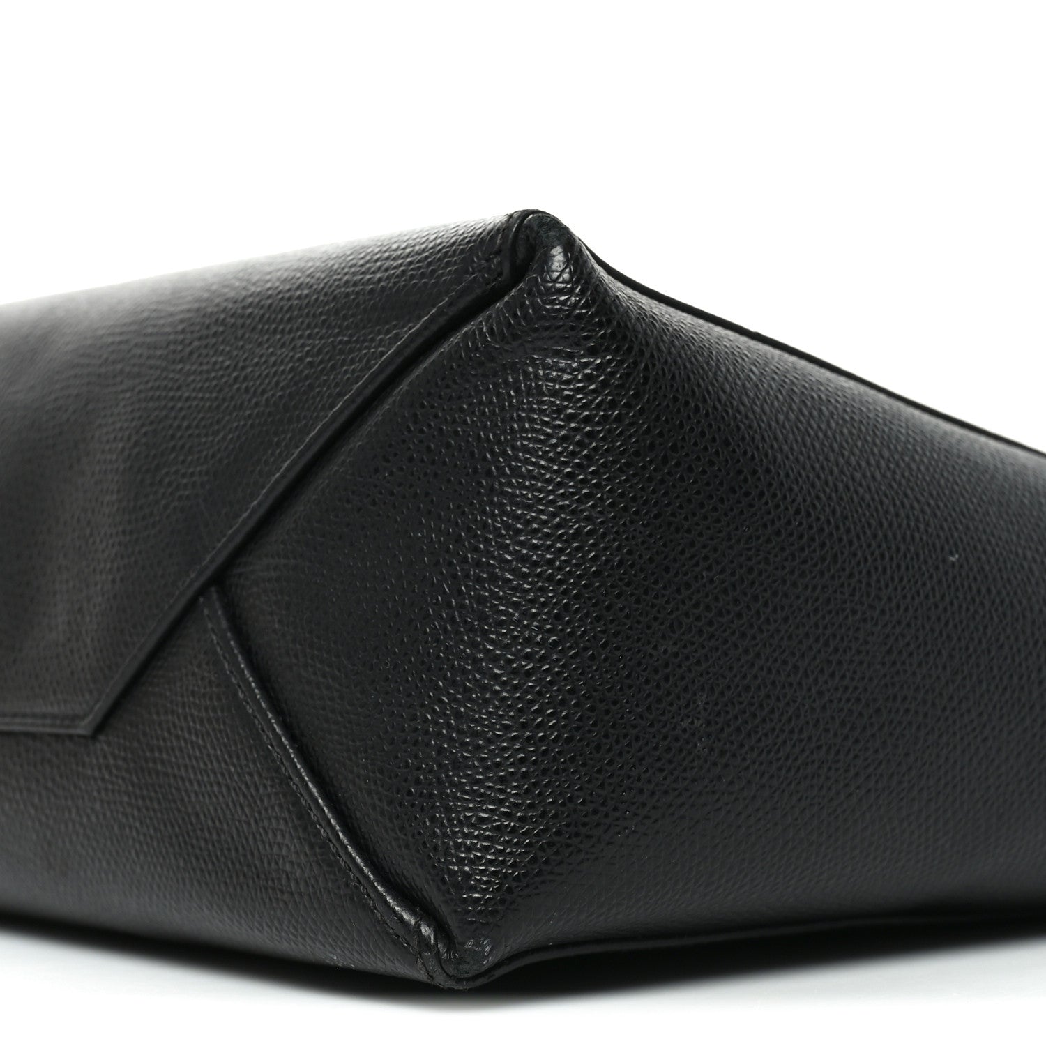 Celine Grained Calfskin Small Vertical Cabas Black 1883252