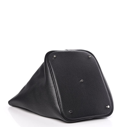 Hermes Taurillon Clemence Picotin Lock 26 MM Black 4 of 11