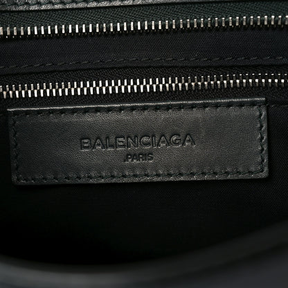 Balenciaga Smooth Calfskin Metallic Patent Giant 12 Silver Hardware City Vert Poker Fonce 5 of 9