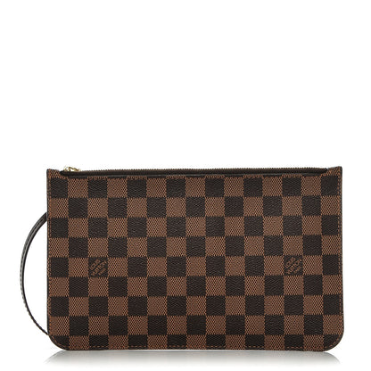 Louis Vuitton Damier Ebene Neverfull MM GM Pochette 1 of 6